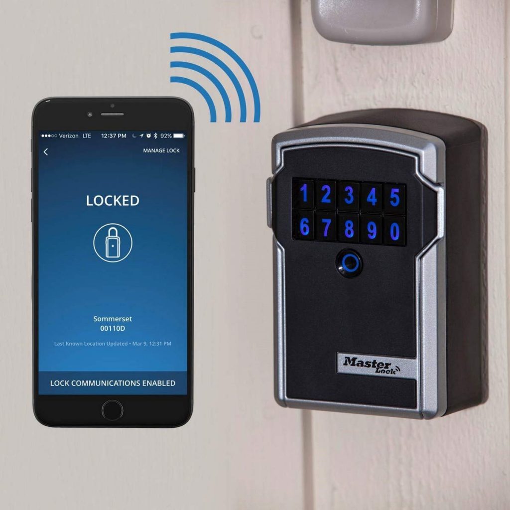 master lock boite a cle bluetooth test